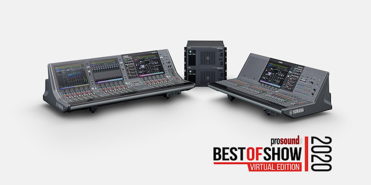 RIVAGE PM5和PM3数字混音系统，实力斩获IBC 2020 Best of Show大奖
