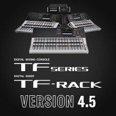 东森TF系列迎来V4.5版本，新增Audix麦克风预设与更灵活的 USB 输出规格！